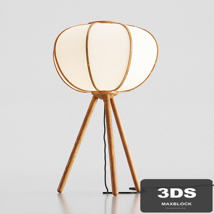 H&M Bamboo floor lamp
