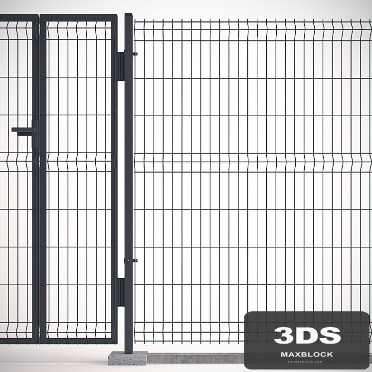 Welded Wire Panel Fence
