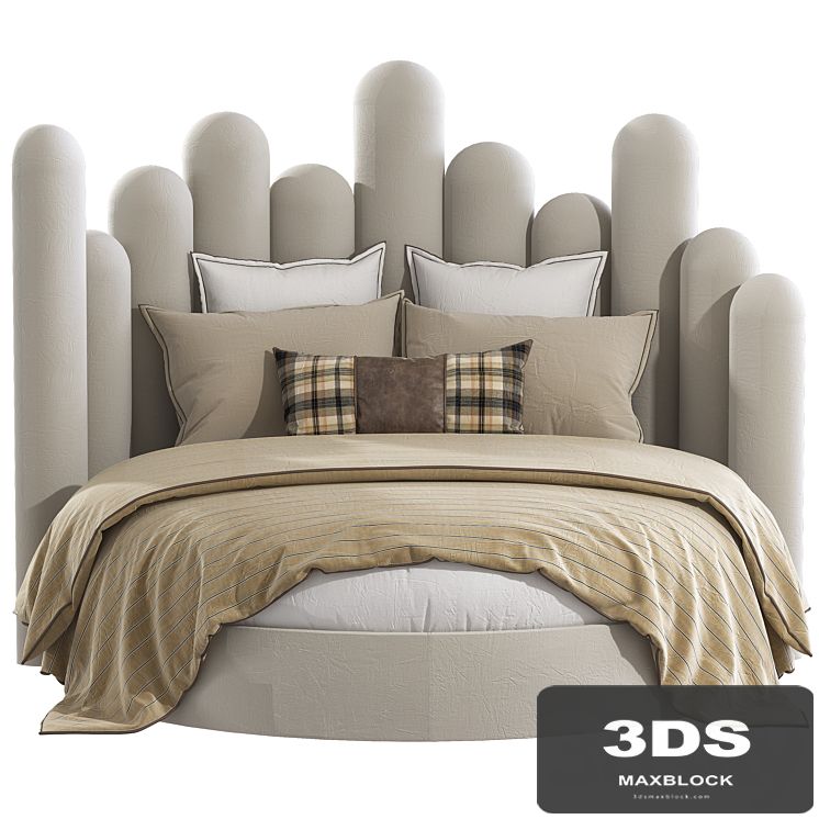 Round bed 2