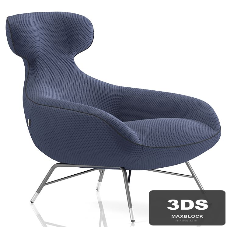 Roche Bobois Spoutnik Lounge Armchair