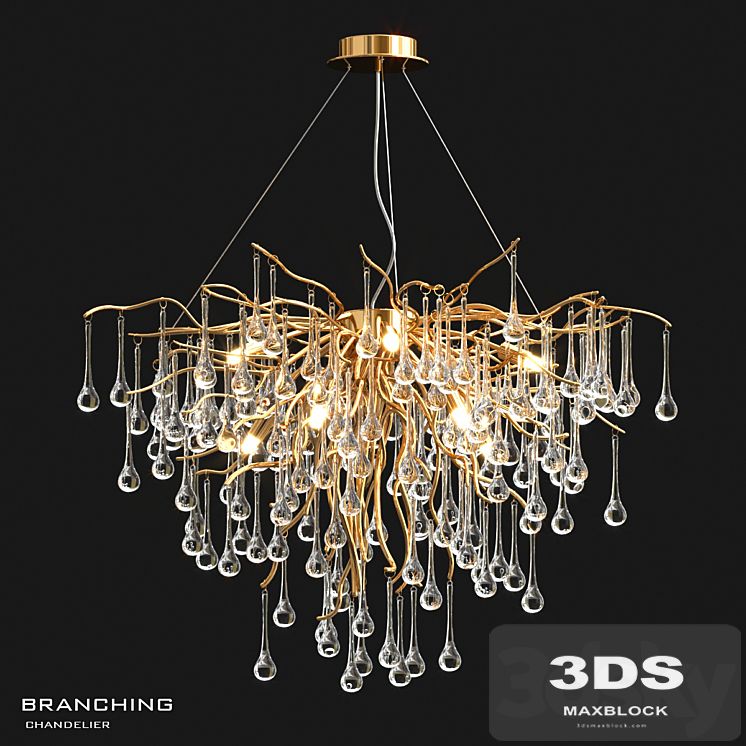 MariaN branching chandelier