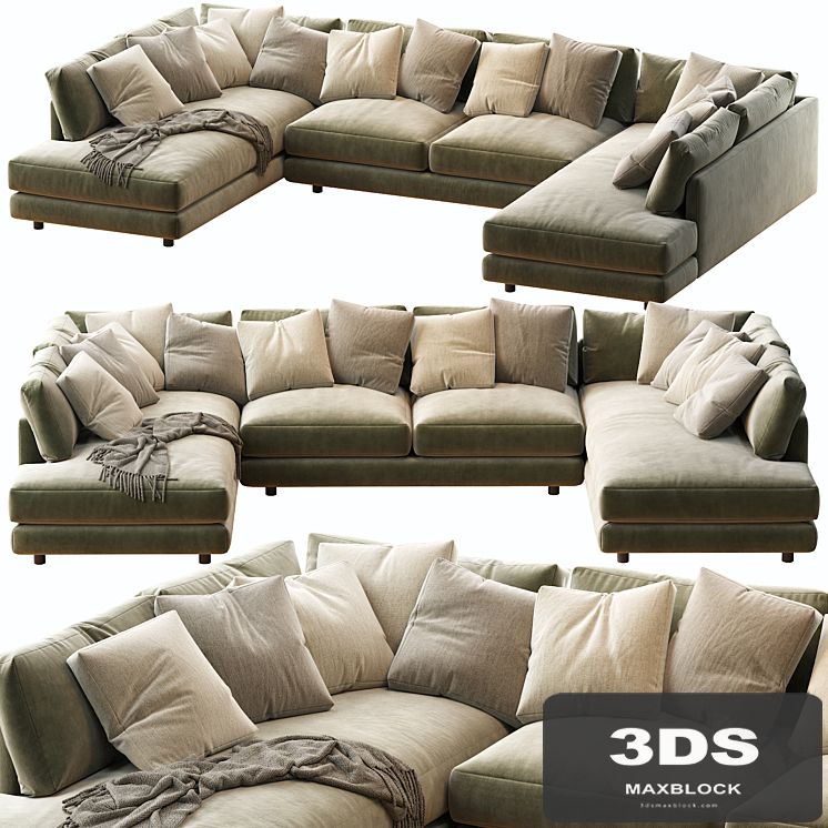 Haven 2-Piece Terminal Chaise Section