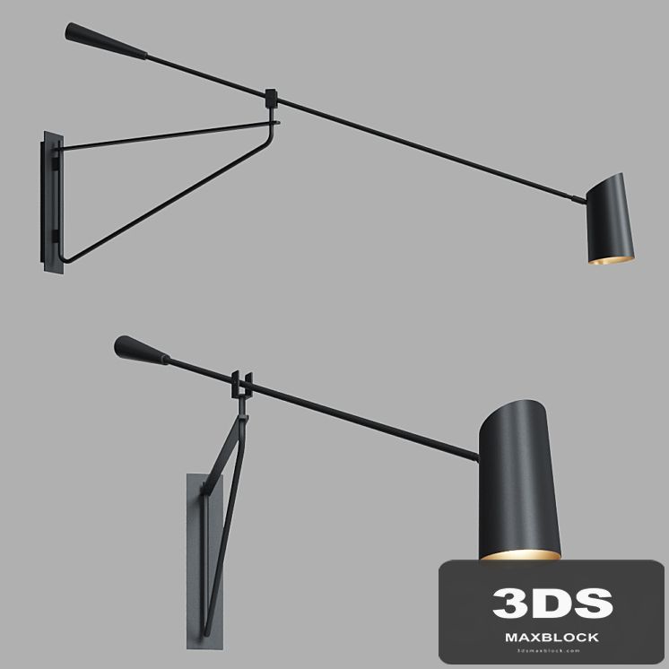 Lightology STYLUS SWING ARM WALL SCONCE By Modern Forms