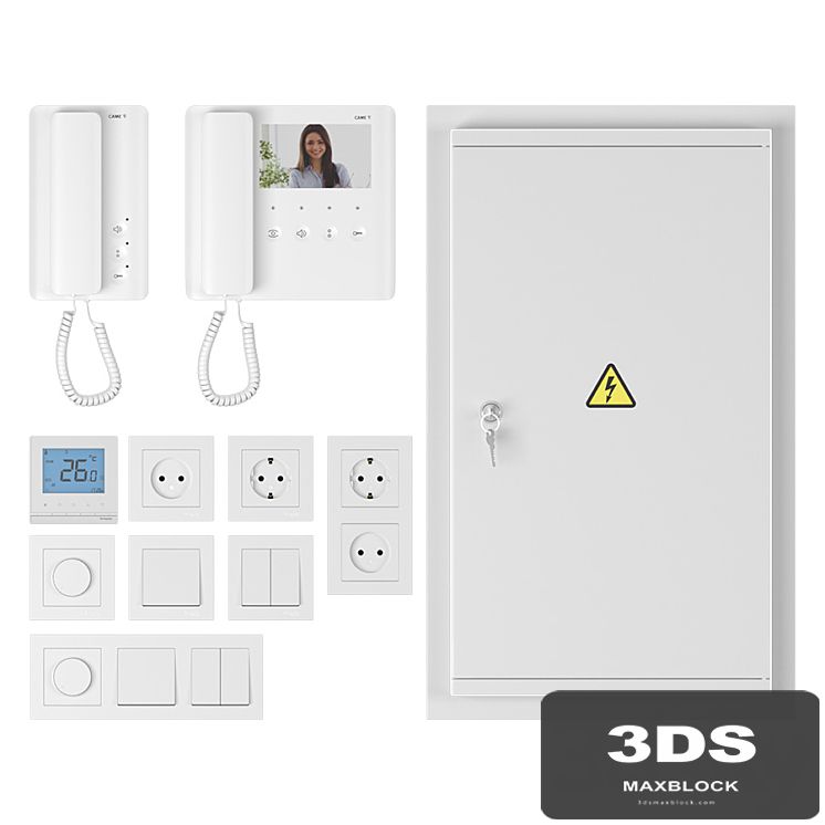 Home electrician (Schneider Electric, Came)