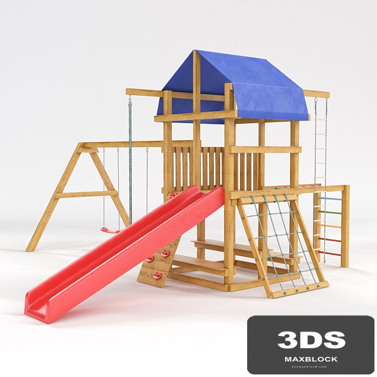 Children's sports complex "space" and "Fortress"