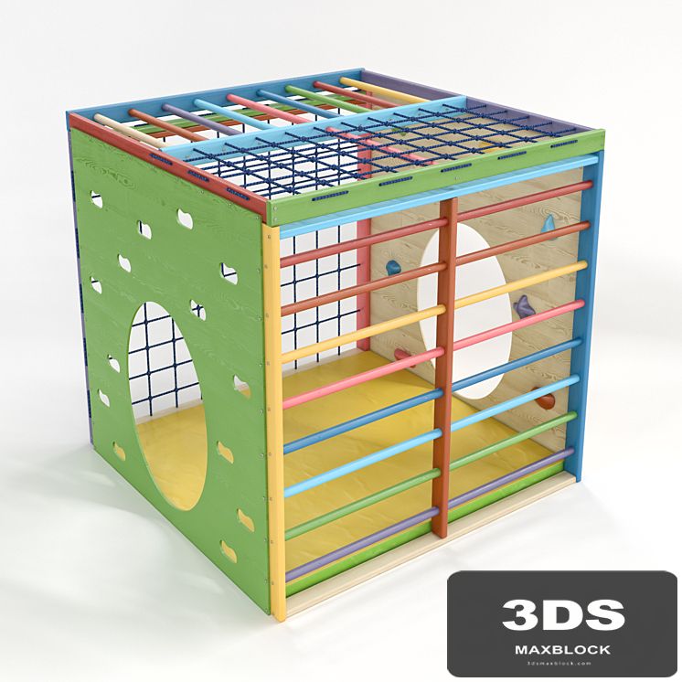 Children's sports complex "Cube" and "Pyramid"