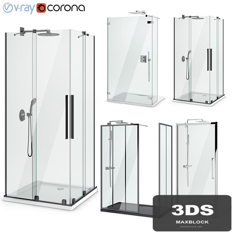 Showers Radaway, West One Bathrooms and Ideal set 124
