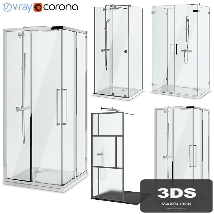 Showers Radaway, West One Bathrooms and Ideal set 125