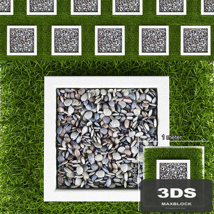 GRASS AND PEBBLES