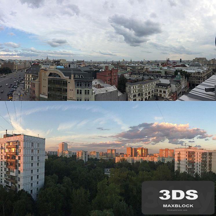 Panorama of Moscow