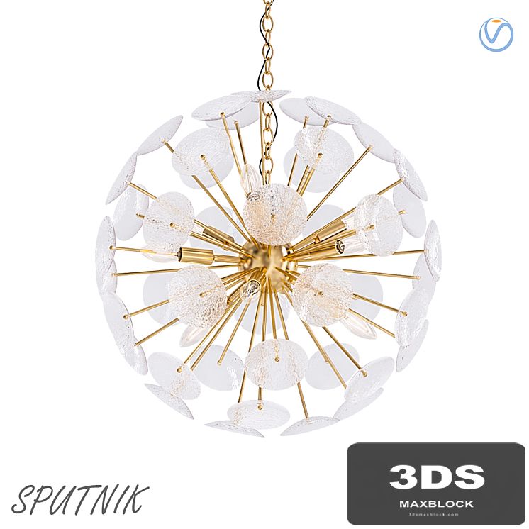 Sputnik chandelier