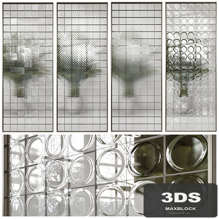 Glass block partition 2