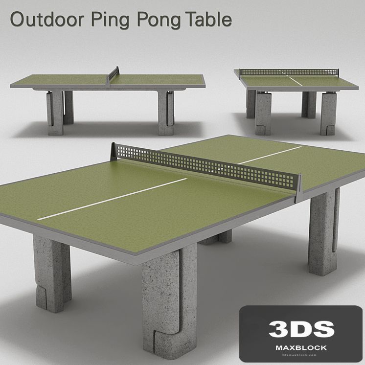 Outdoor Ping Pong Table