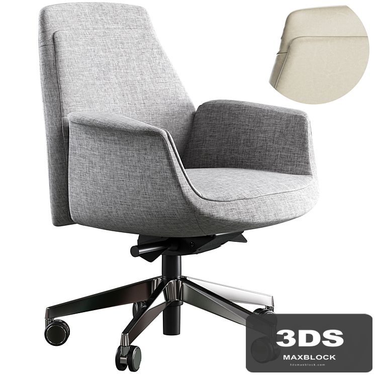 Office chair Poltrona Frau Downtown