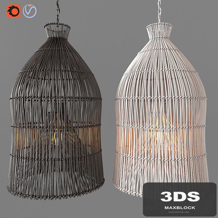 Indonesian Fishing Baskets by Restoration Hardware