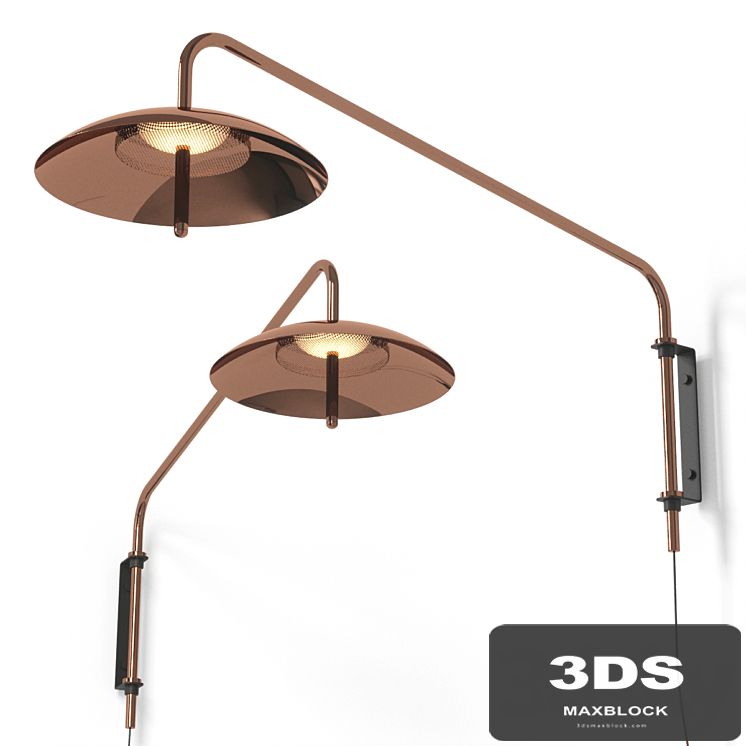 Lightology SIGNAL SWING ARM WALL LIGHT By Souda