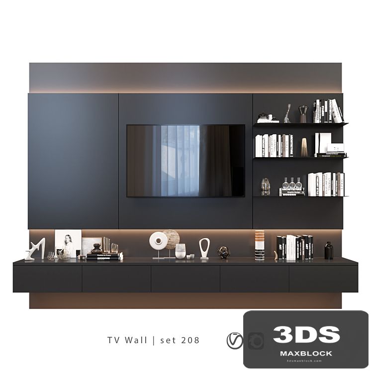 TV Wall | set 208