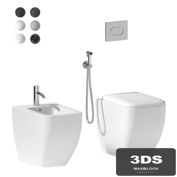 Cielo Shui Comfort Back to wall WC / Bidet