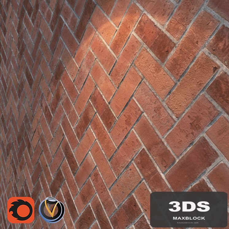 Masonry herringbone