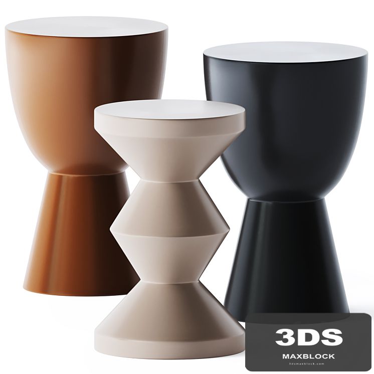 Table Tam Tam and Zig Zag by Pols Potten