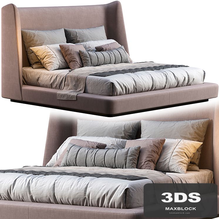 Bed Flexform Midnight