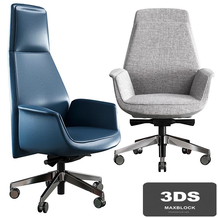 Office chair Poltrona Frau Downtown