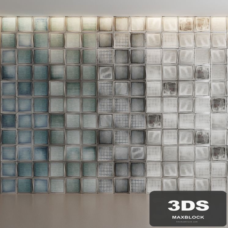 Diesel Glass Blocks by Iris Ceramica