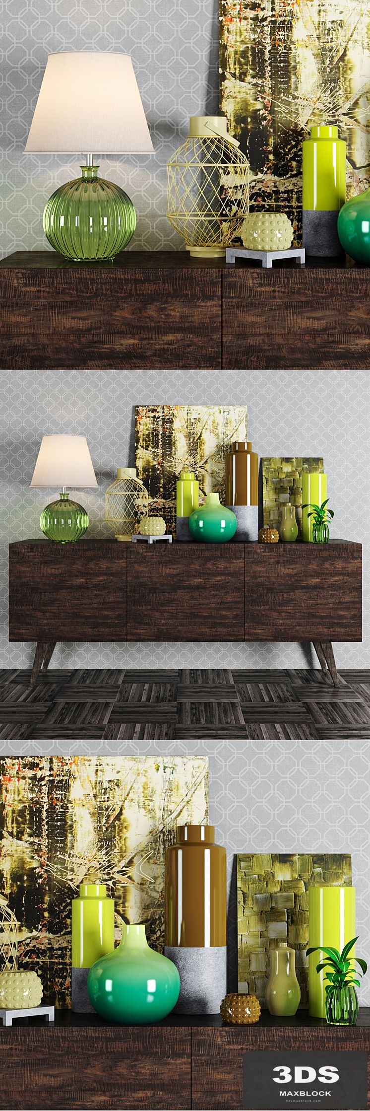 Decorative console tables