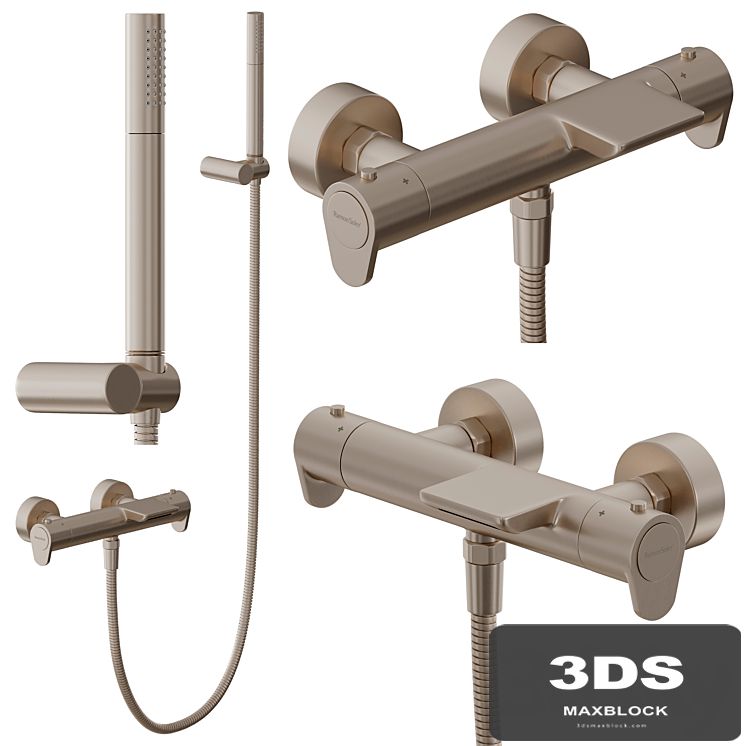 Bath lever mixer Ramon Soler ALEXIA 363901DNC