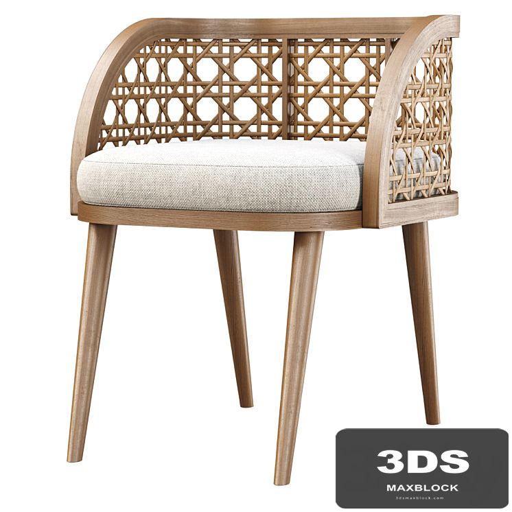 Rimma rattan dining chair DS66 / Dining chair