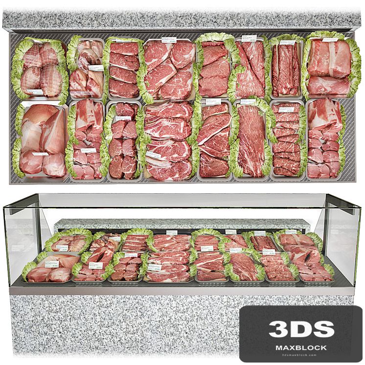 Meat showcase