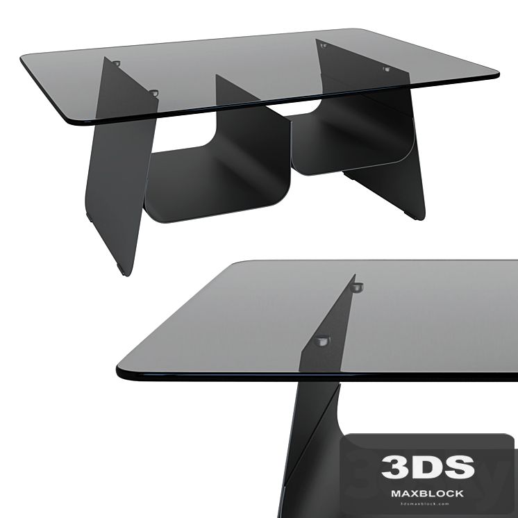 Oseye coffee table black La Forma
