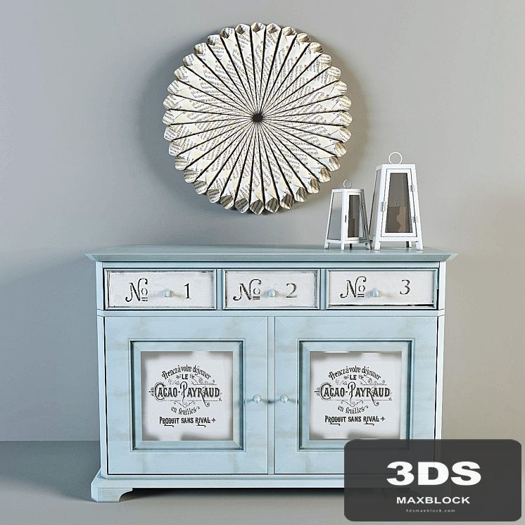 Decorative set dresser
