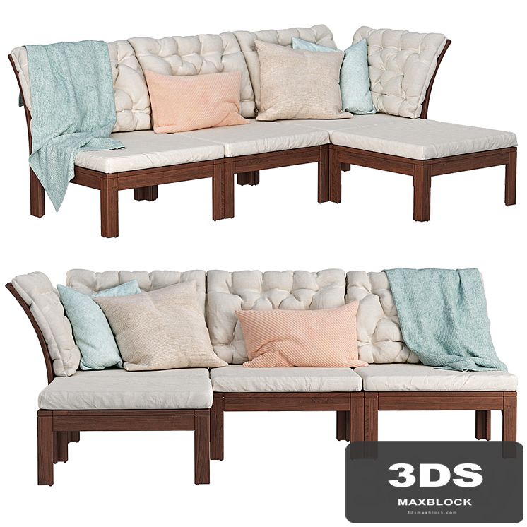 APPLARO / EPLARO 3-seater sofa