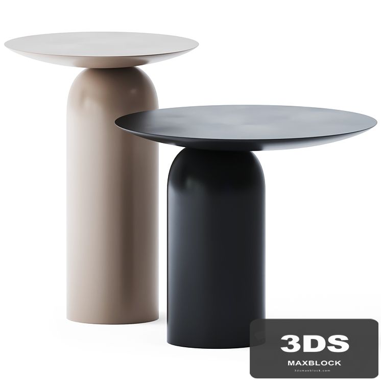 Metal Side Table Disco by Basta