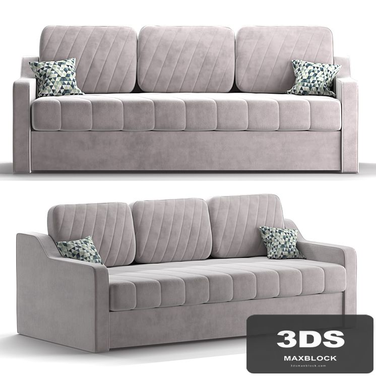Sofa Askona Melani Dorio gray