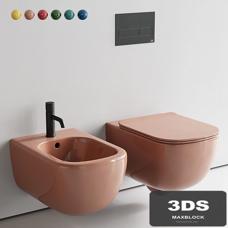 Ceramica Cielo Era Wall-Hung WC Set 2