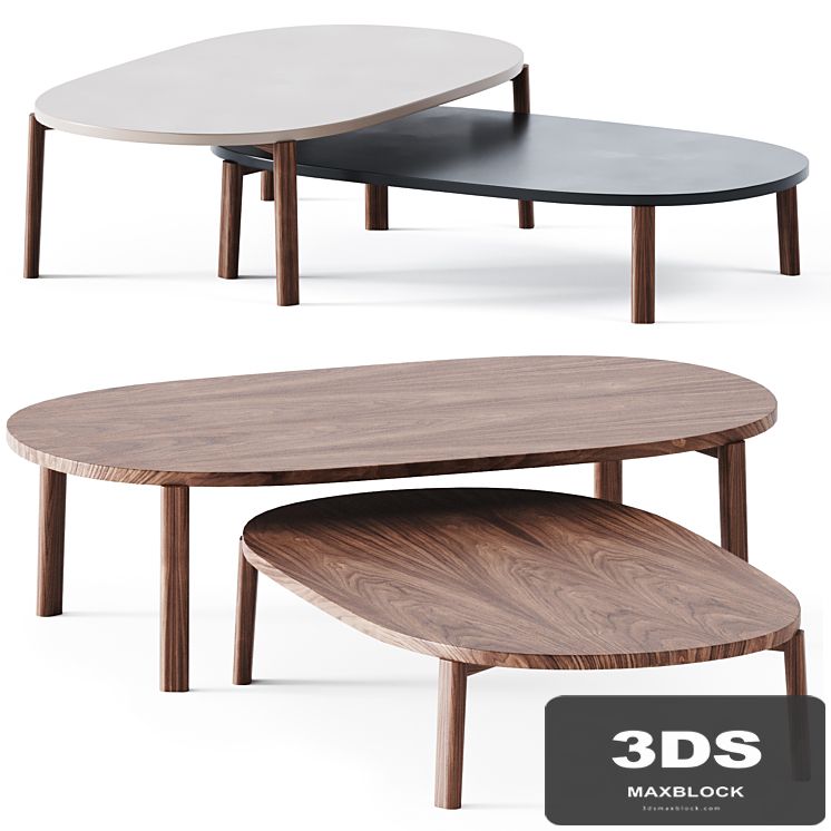 Coffee Tables Tavolino FLY-c 135 by Novamobili