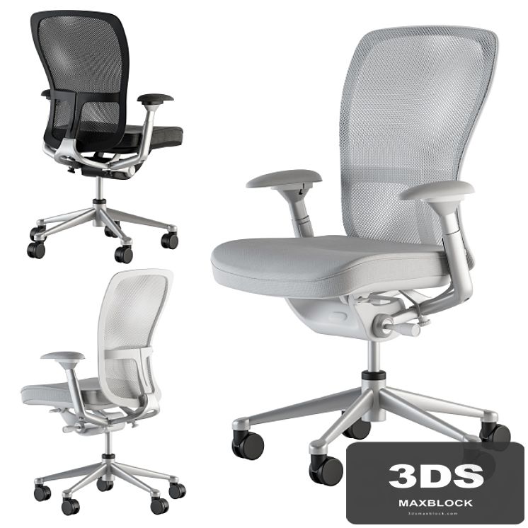 Office Chair Zody Black and White
