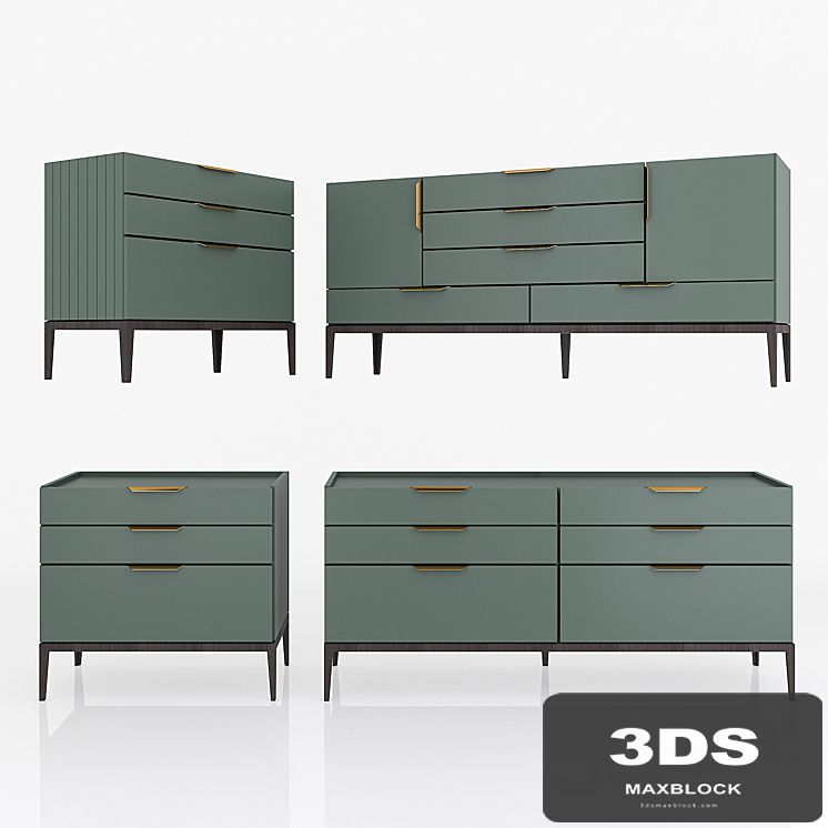Dantone Home Metropolitan chest set