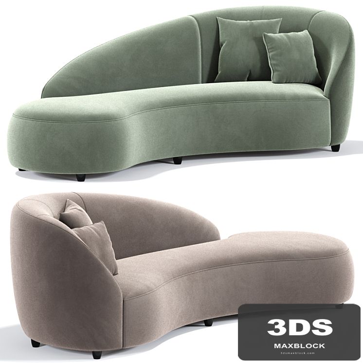 Euforia Montbel Curved Sofa
