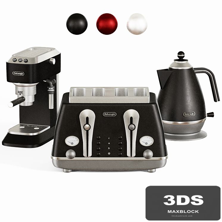 Delongi kitchen appliance set