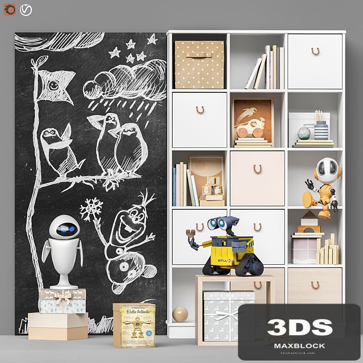 Toys and furniture set 101