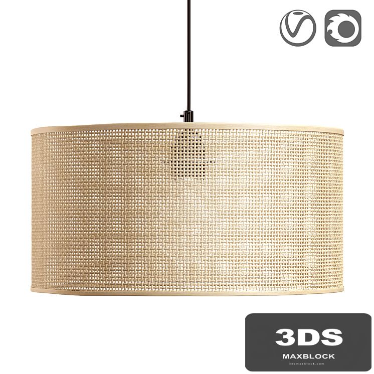 Dolkie Wicker Rattan Lampshade or Chandelier
