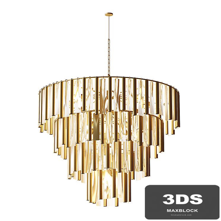 Chandelier Zebrano