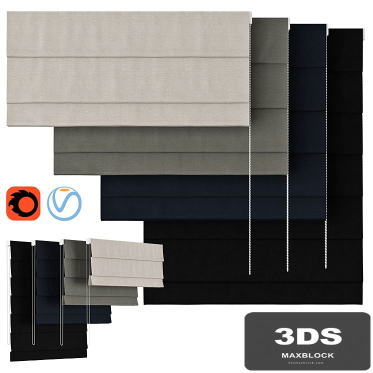 Roman Curtains 92 | Lifestyle Roman Shades