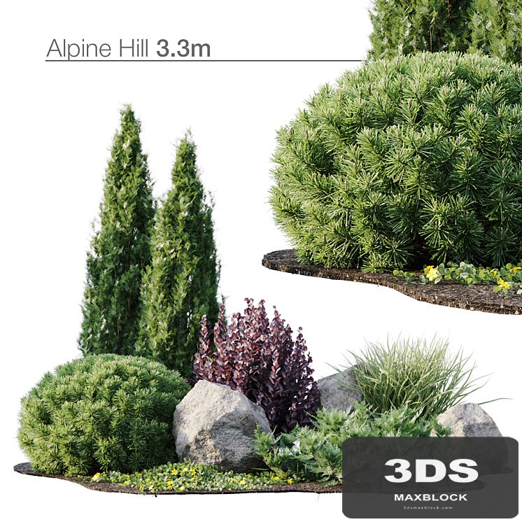 Alpine slide 3.3m