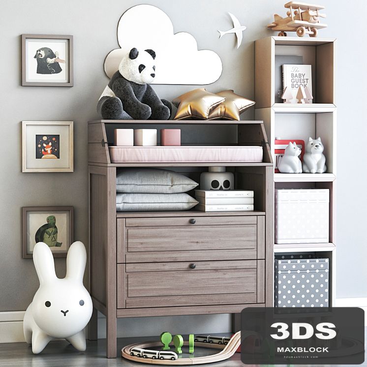 Furniture and toys for childrens