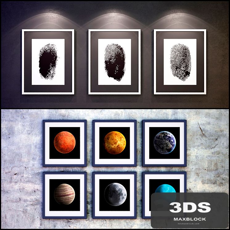 The picture in the frame: 13 Pieces (collection 3)