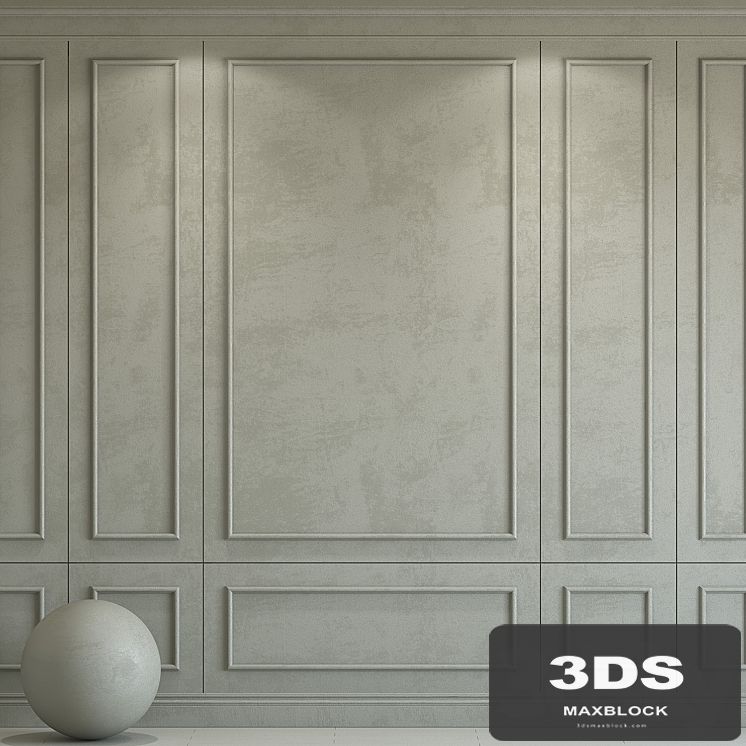 Decorative plaster with molding 171